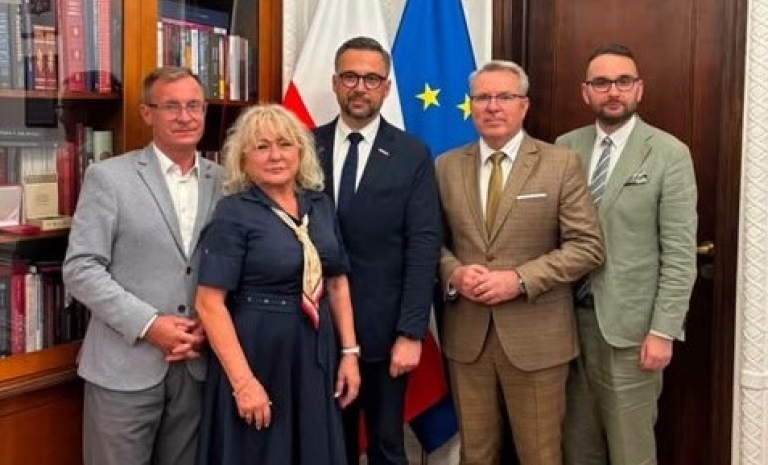 Grudziądz. Rozmowy o grudziądzkiej uczelni z ministrem nauki